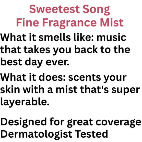 Bath & Body Works Set of 3 Full Size "Sweetest Song" - - Picture 4 of 5